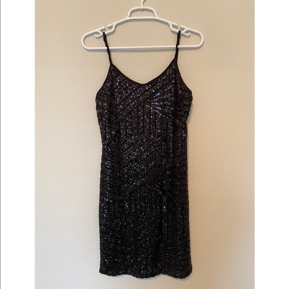 NEW Sequin black dress